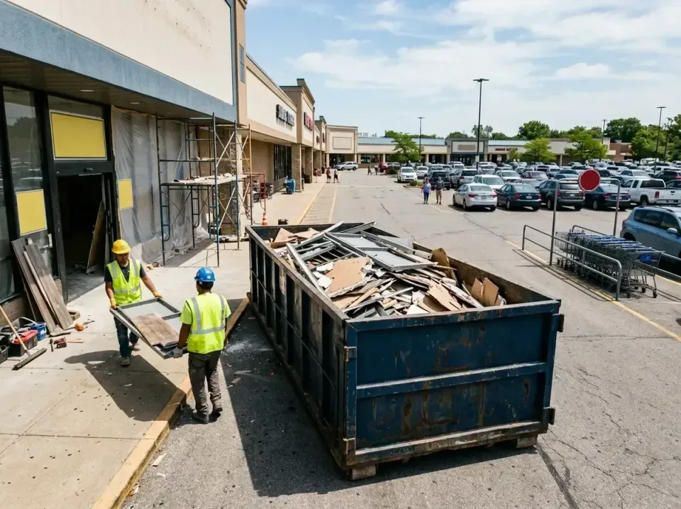 retail-store-renovation-debris-003 — frequently asked questions, Roll-off Dumpster Rentals in Woodmoor, CO